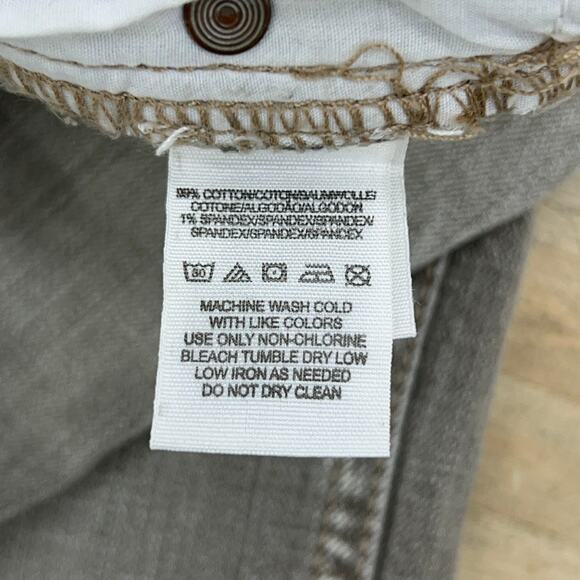 Free People Womens Size W30 Jeans Ripped Distressed Straight Leg Denim Grey - Picture 10 of 13